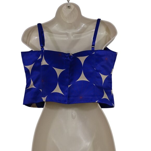 J. Crew Blue and White Tank Top - Picture 3 of 10